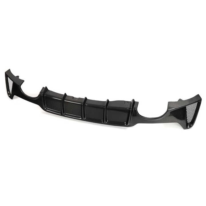 BMW Série 4 F32 F33 F36 échappement quadruple Carbone M Performance Style Diffuseur (2014-2019)
