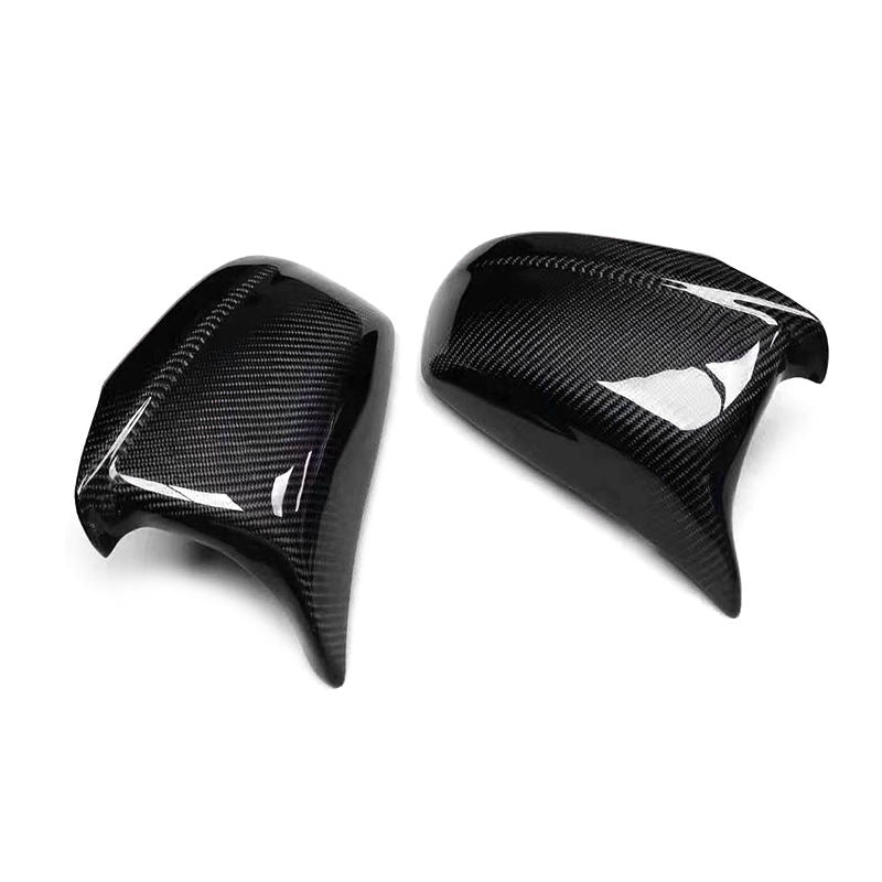 BMW 5/6/7 Serie F01/F02/F07/F06/F12/F13/F10/F11 M-Style Carbon Spiegelkappen (2010-2013)