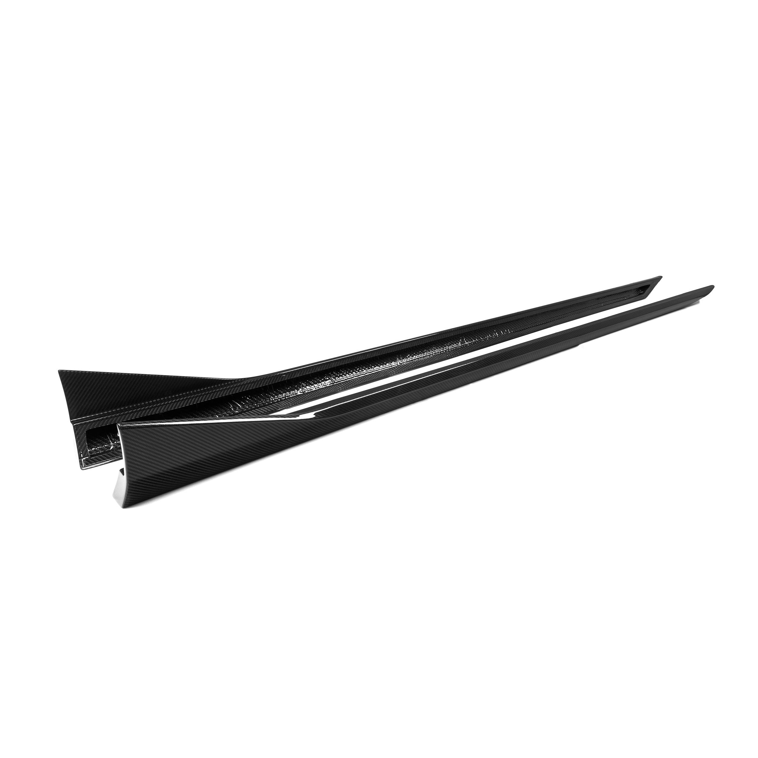 BMW M5 G90 G99 Carbone Pré-imprégné Style Mp Extensions de bas de caisse par OPTIC (2024+)