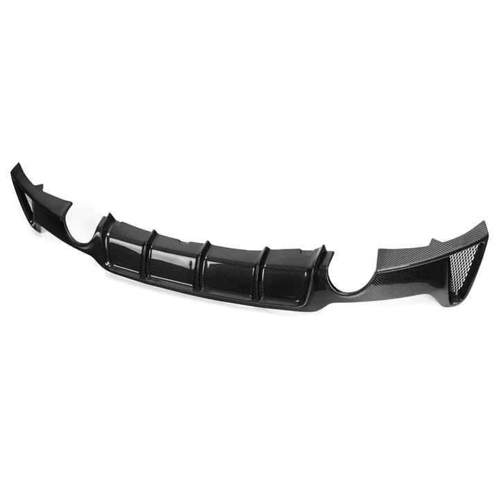 BMW Série 4 F32 F33 F36 Double échappement Carbone M Performance Style Diffuseur (2014-2019)