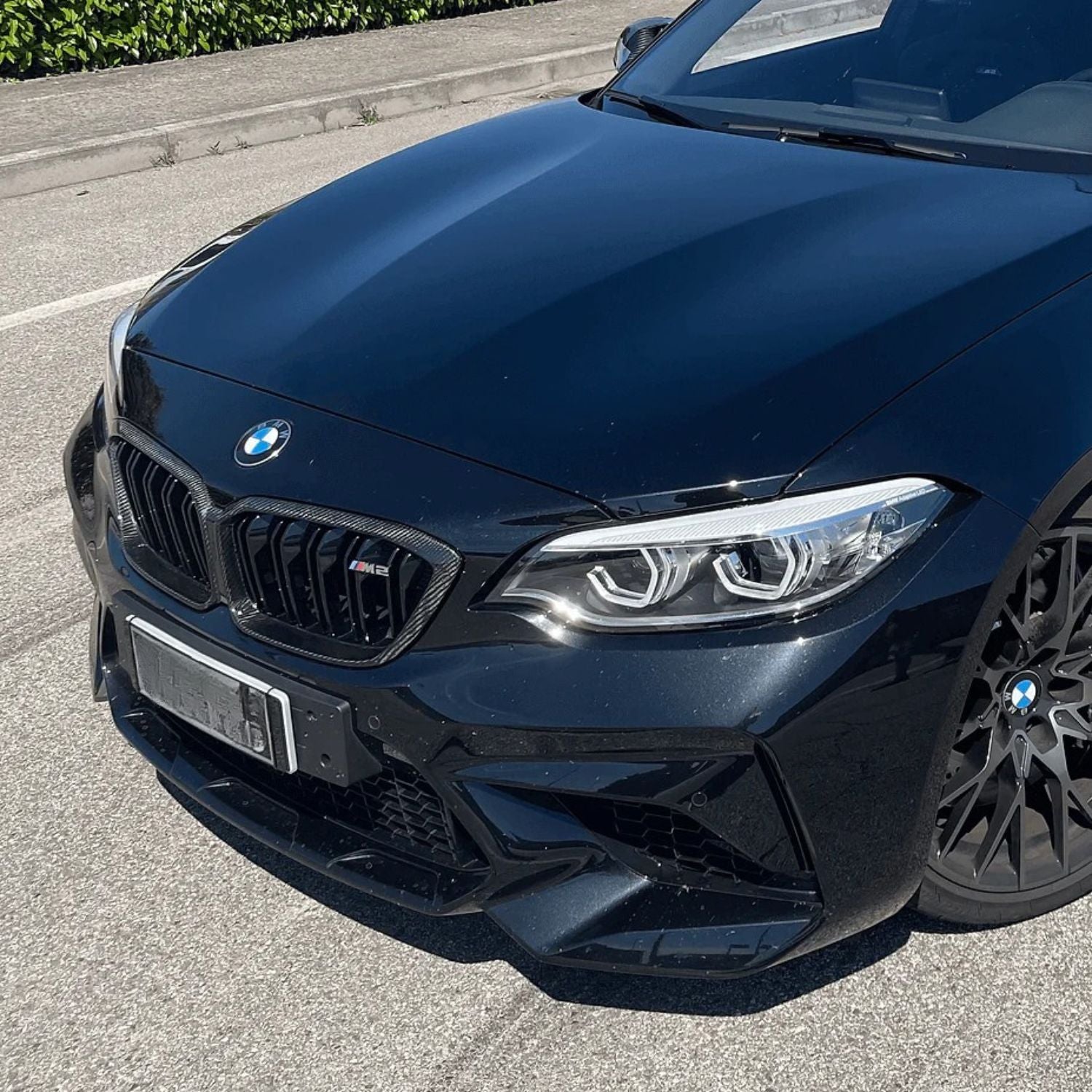 Grilles avant à double lamelle BMW M2 F87 Competition <tc>Carbone</tc> (2018-2020)