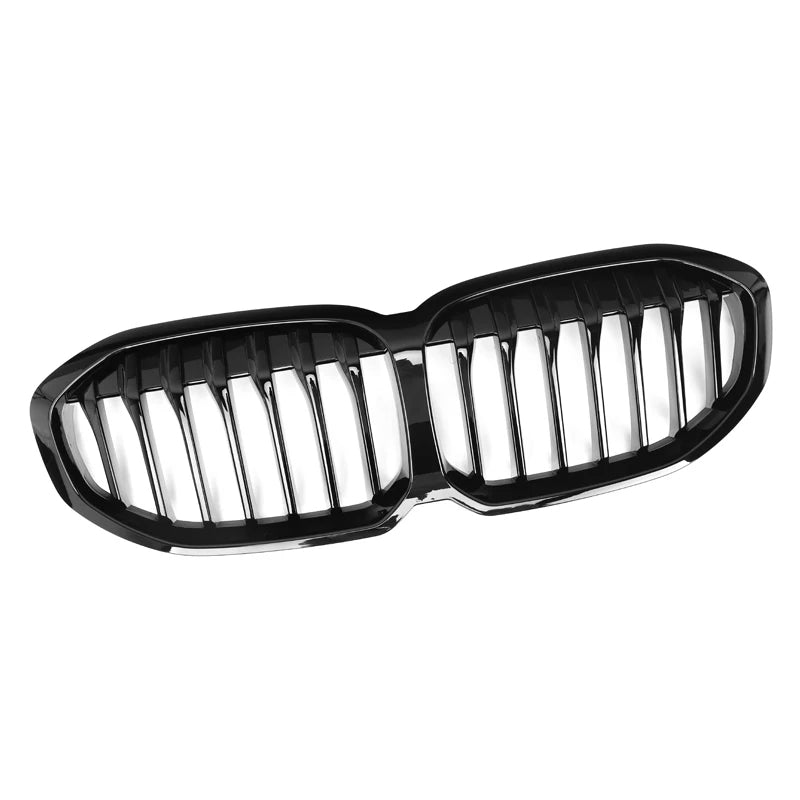 BMW 1 Reeks F40 Hoogglans zwart Grill met enkele lamellen (2019-2024)