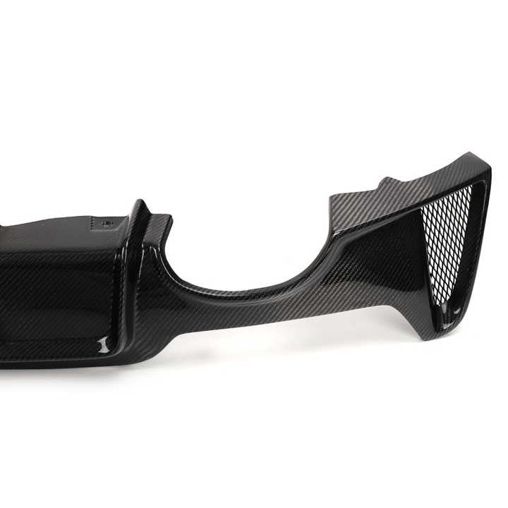 BMW Série 4 F32 F33 F36 échappement quadruple Carbone M Performance Style Diffuseur (2014-2019)