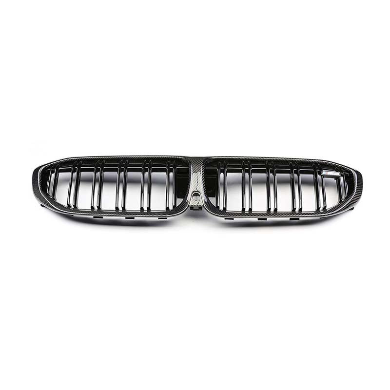 BMW 3 Serie G20/G21 Pre-LCI Carbon Nieren Grill met dubbele lamellen (2019-2022)
