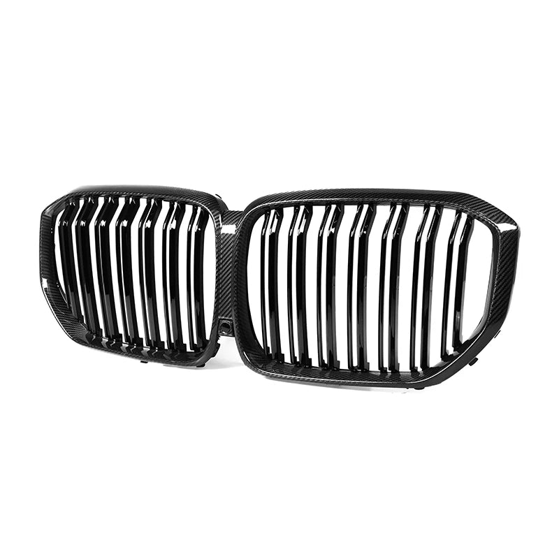 BMW X5/X5M G05/F95 Carbon Dubbele Lamellen Nieren Grill (2018-2023)