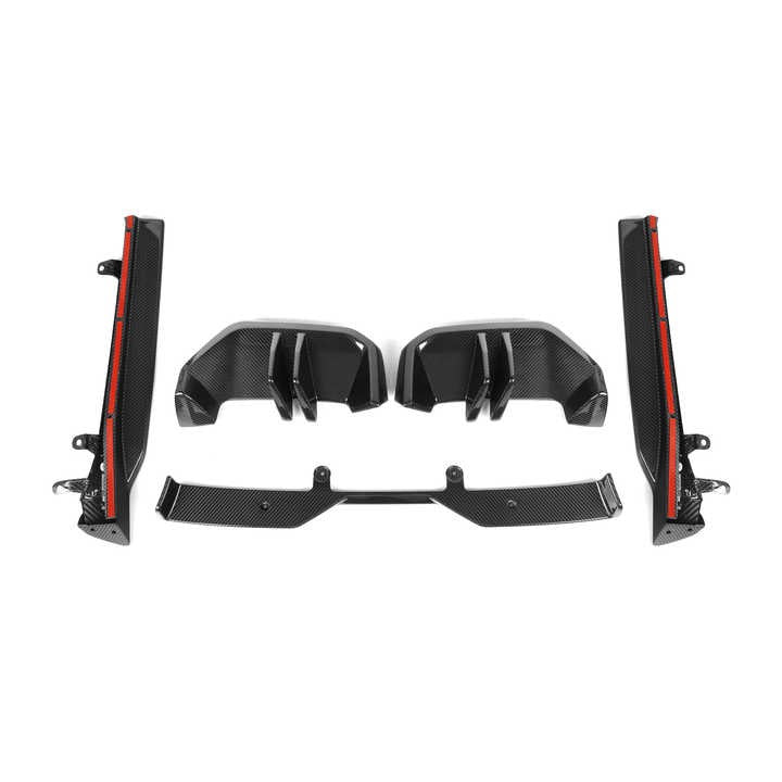 BMW Série 5 G60 G61 Carbone Pré-imprégné Style Mp Diffuseur par OPTIC (2024+)