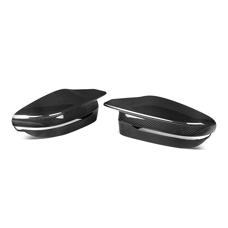 BMW 2, 3, 4, 5 Serie G42, G20, G22, G30 Pre-preg M-Stijl Carbon Spiegelkappen van OPTIC (2017+)