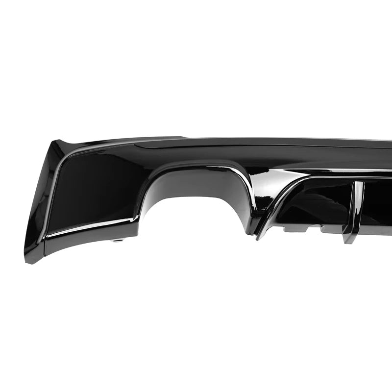 BMW 2 Serie F22 Hoogglans zwart Diffuser Dubbele uitlaat (2014-2020)