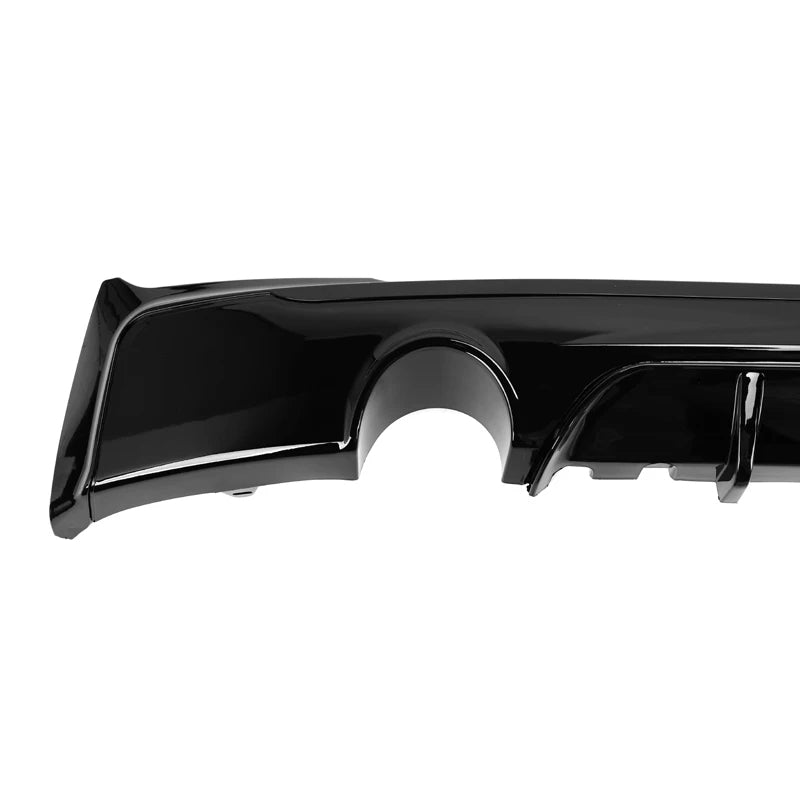 BMW Série 2 F22 Noir brillant Diffuseur Échappement double (2014-2020)