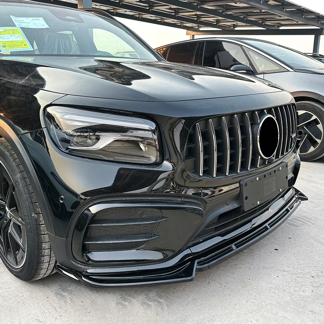 Mercedes GLA X247 Hoogglans Zwart Voorlip Splitter (2020-2023)