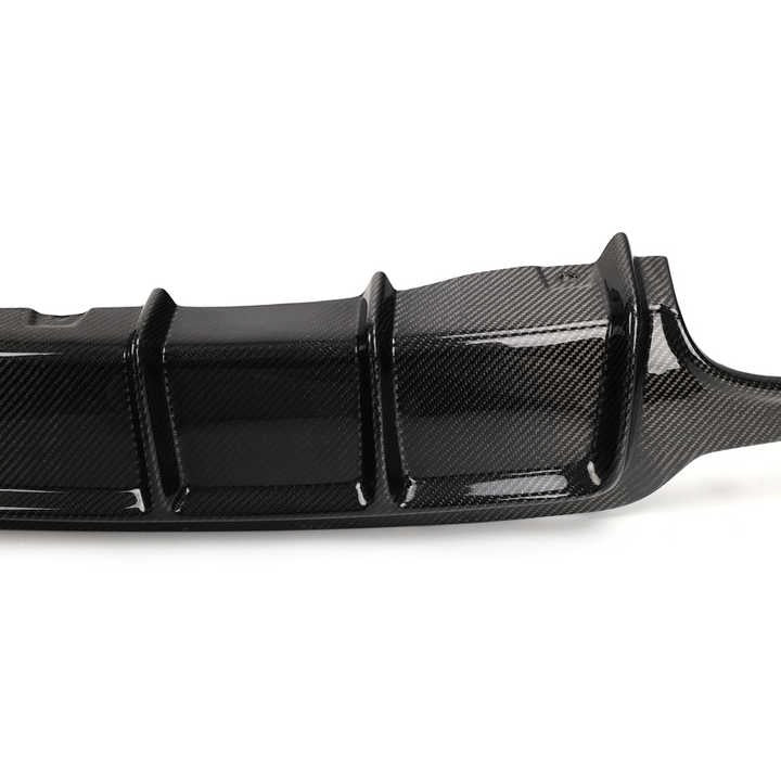 BMW Série 4 F32 F33 F36 échappement quadruple Carbone M Performance Style Diffuseur (2014-2019)