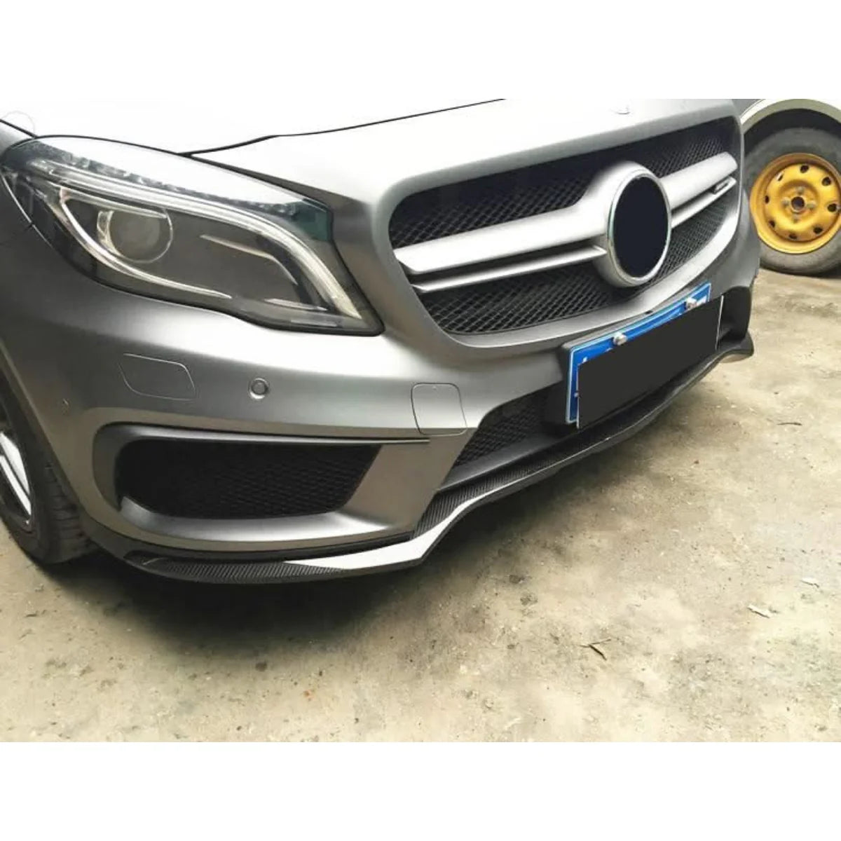 Mercedes GLA X156 Carbon Fibre Voorlip Splitter (2014-2017)