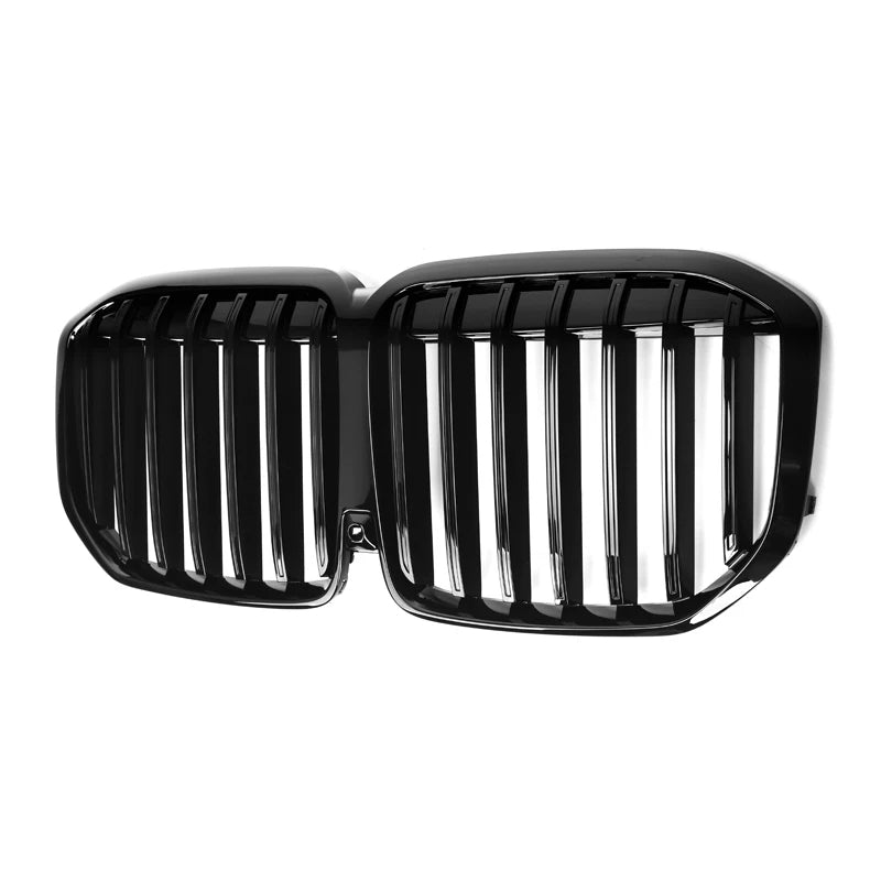 <tc>BMW X7 G07 LCI Hoogglans Zwarte Enkele Lamellen Nieren Grill (2023+)</tc>