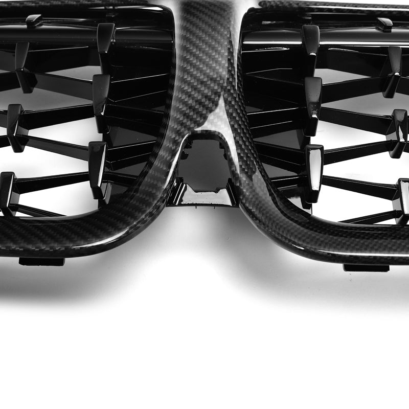 BMW 3 Serie G20/G21 Pre-LCI Carbon Ruit Nieren Grill (2019-2022)