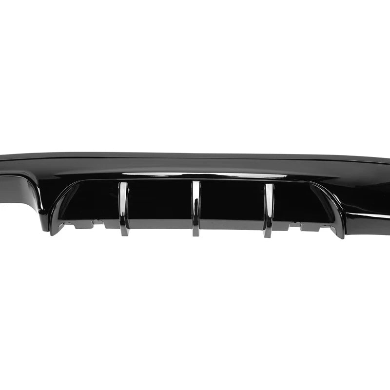 BMW 2 Serie F22 Hoogglans zwart Diffuser Dubbele uitlaat (2014-2020)