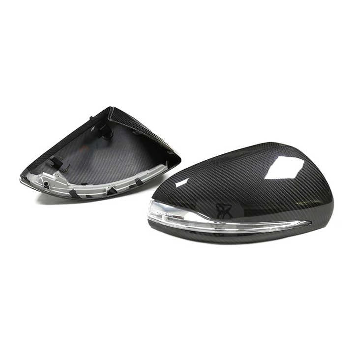 Mercedes Classe C W205 / Classe E W213 Carbone Pré-imprégné Coques de rétroviseur par OPTIC (2014-2021)