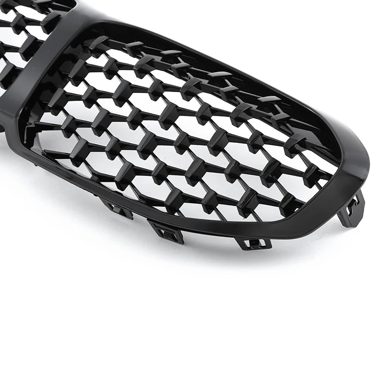 BMW Série 1 F40 Noir brillant Grille diamant (2019-2024)