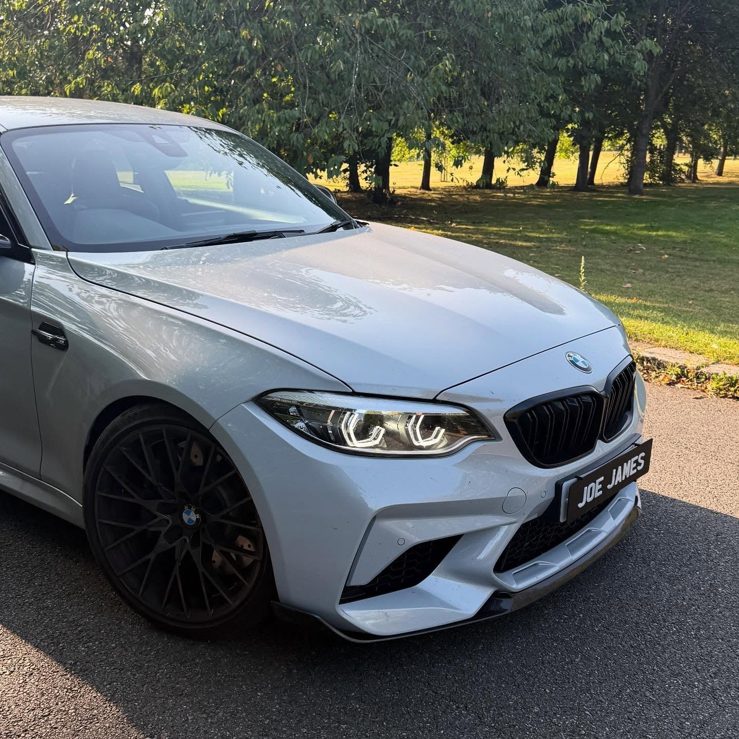 BMW M2 Competition F87 Pre-preg carbon Performance Style Frontlip van OPTIC (2018-2021)