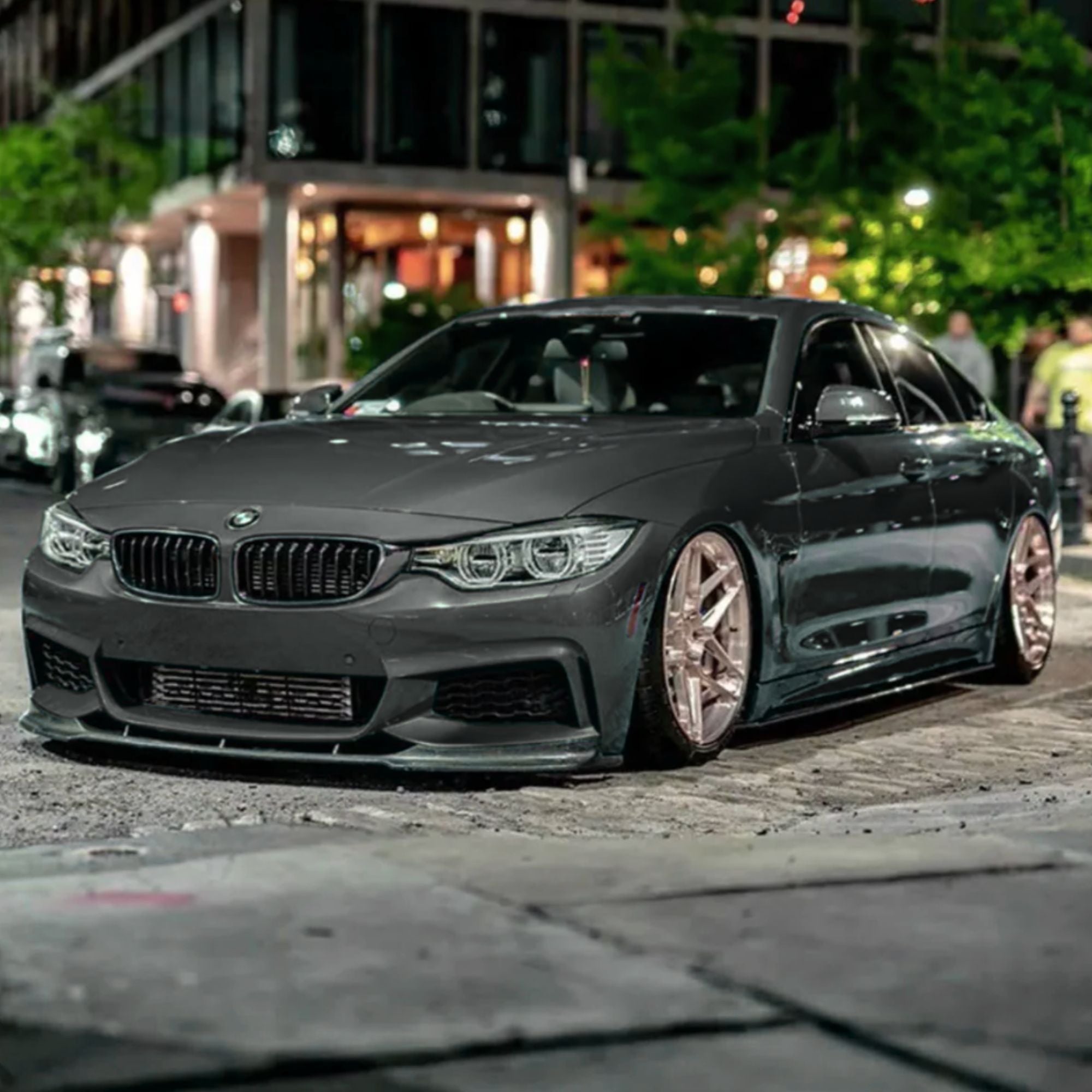 BMW 4 Reeks F32 F33 F36 M Sport Carbon Fd Style Frontlip (2014-2019)