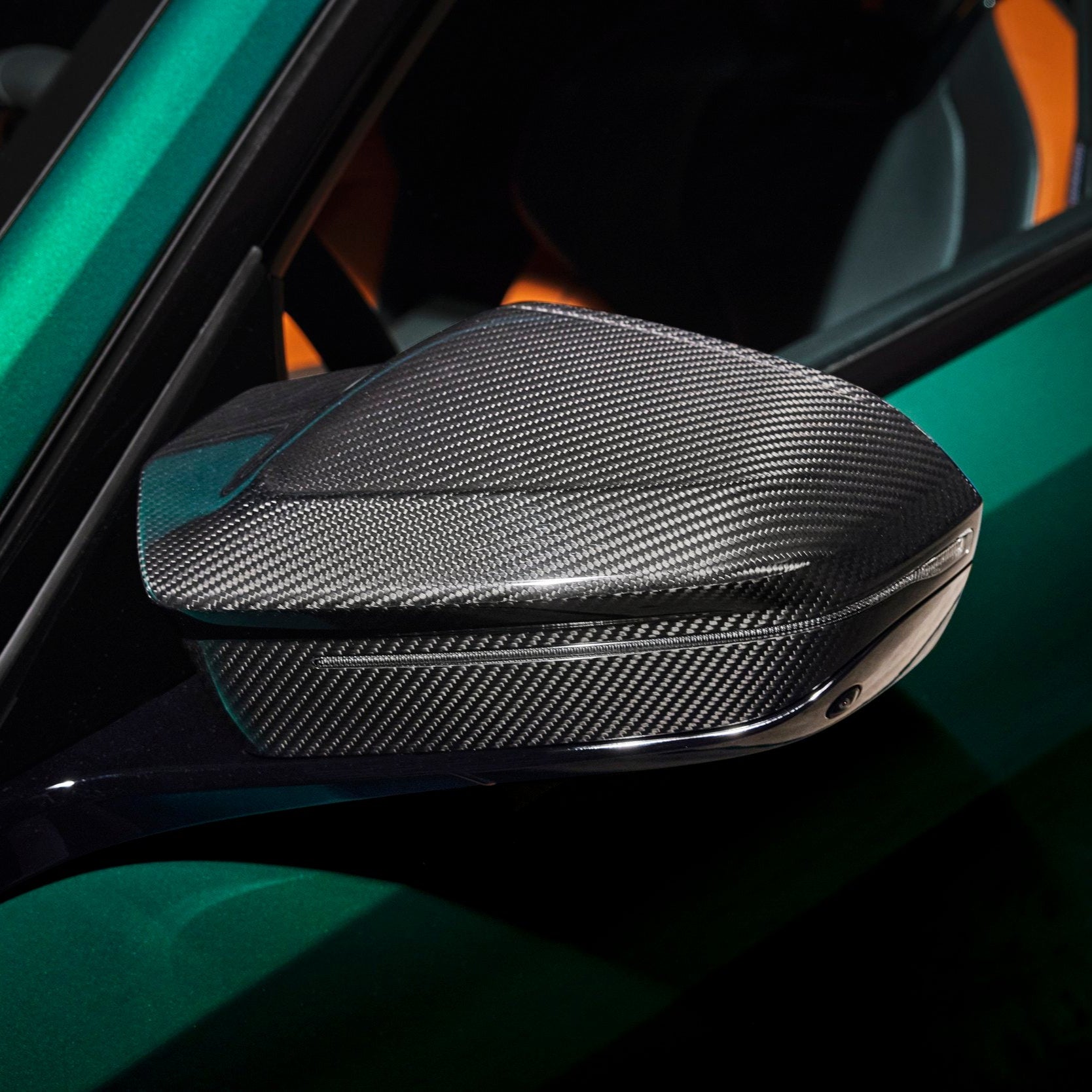 BMW 5 Serie G60 G61 & M5 G90 G99 M-Stijl Pre-preg Carbon Spiegelkappen van OPTIC (2024+)