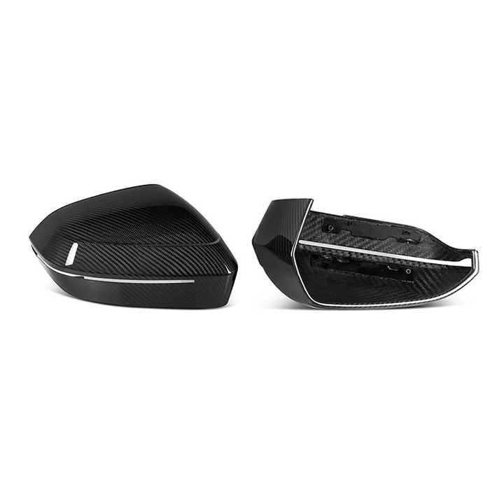 BMW Série 5 G60 G61 & M5 G90 G99 Style OEM Carbone Pré-imprégné Coques de rétroviseur par OPTIC (2024+)