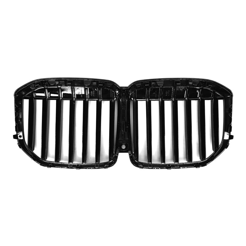 <tc>BMW X7 G07 LCI Hoogglans Zwarte Enkele Lamellen Nieren Grill (2023+)</tc>