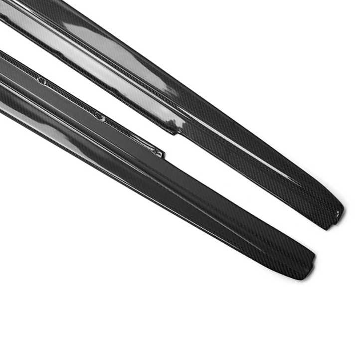BMW Série 5 G30 G31 & M5 F90 Carbone Mp Style Extensions de bas de caisse (2017-2023)