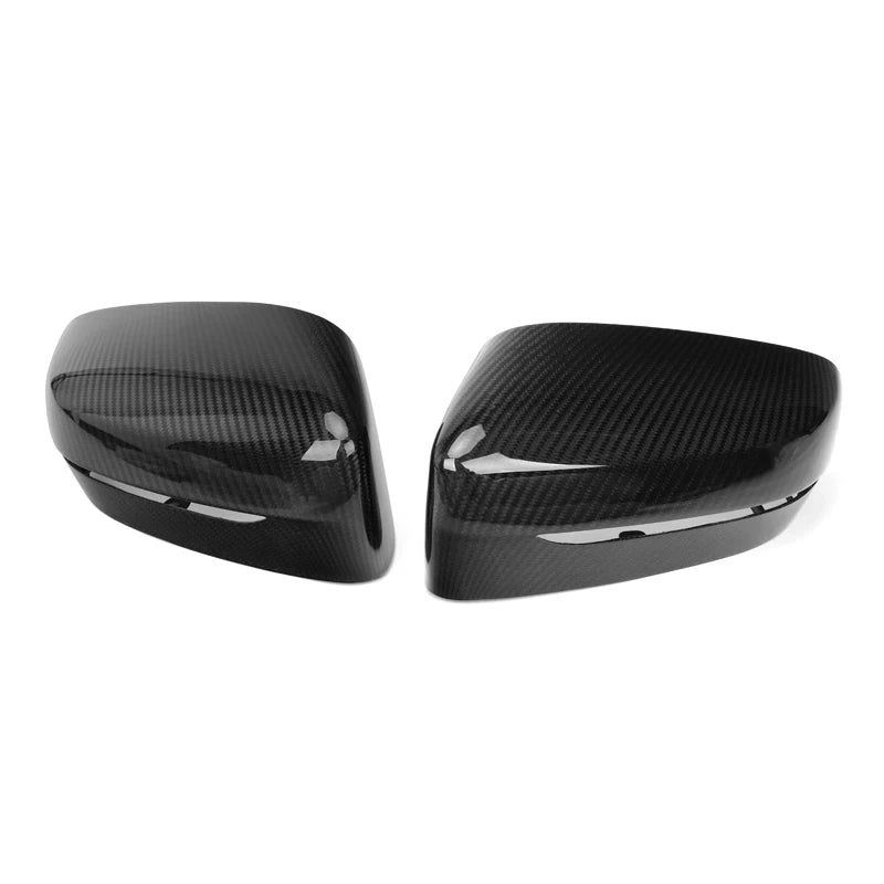 BMW 2, 3, 4, 5 Serie G42, G20, G22, G30 Pre-preg Carbon Spiegelkappen van OPTIC (2017+)