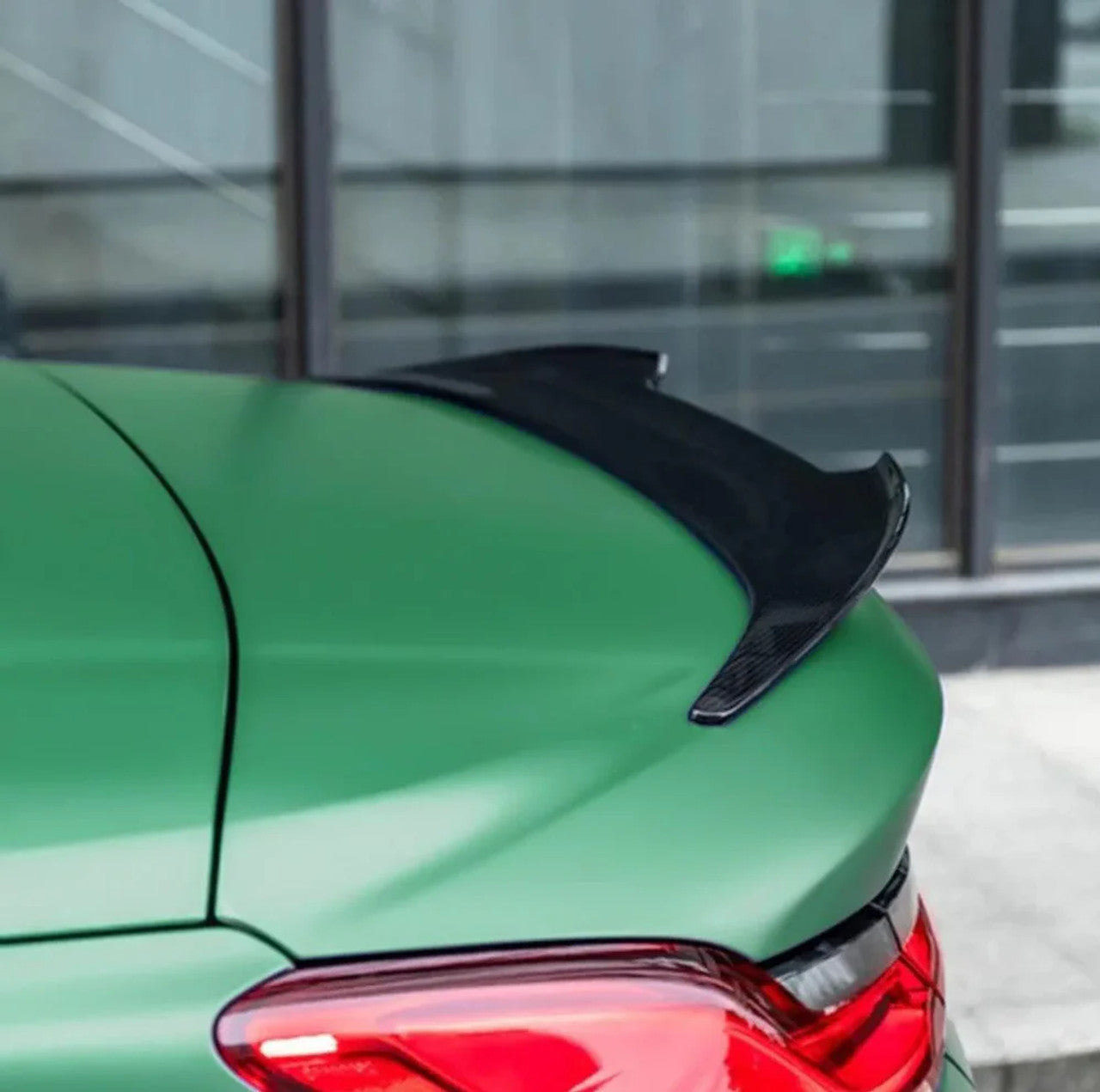 BMW Série 8 G14 / M8 F91 Cabriolet Carbone Pré-imprégné Ac Style Aileron Arrière Par OPTIC (2018+)