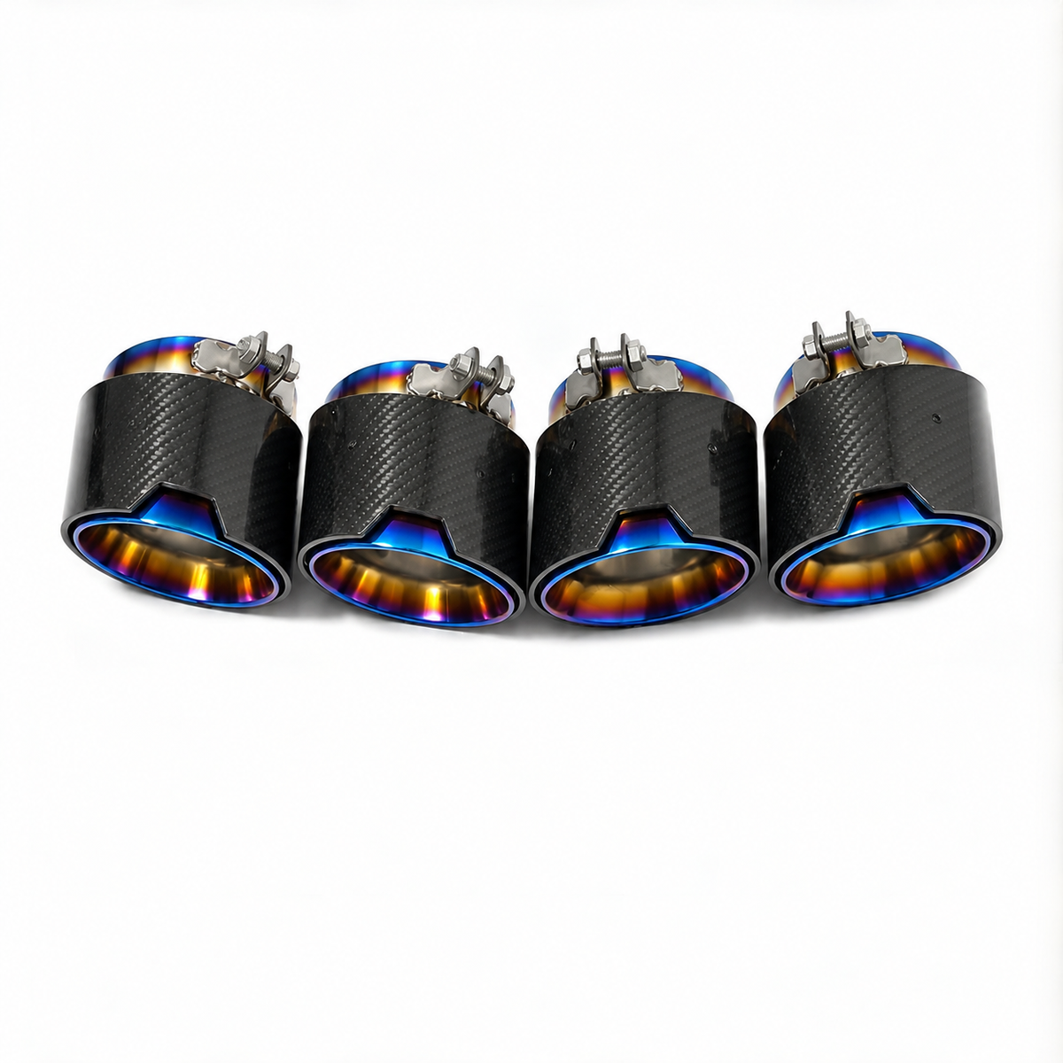 BMW M3 G80/G81 | M4 G82/G83 Schuine Carbon Uitlaat Sierstukken