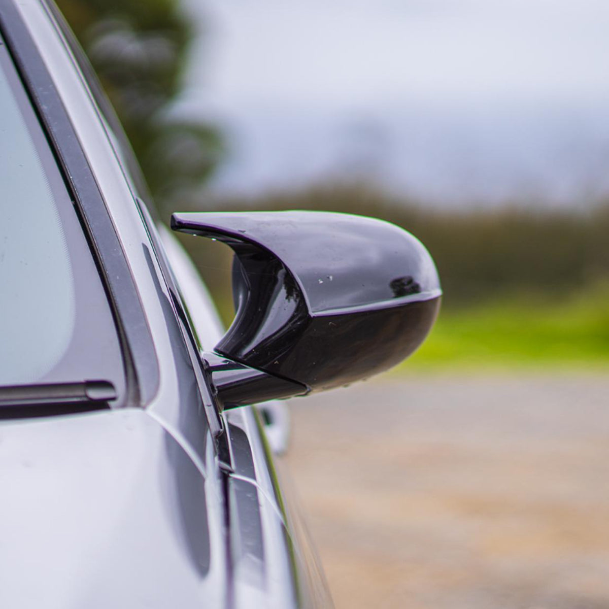 BMW 3 Serie E90/E91/E92/E93 M-Stijl Hoogglans Zwarte Spiegelkappen (2005-2013)