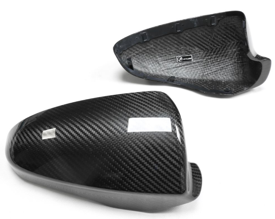 BMW M5/M6 F10/F11/F06/F12/F13 Pre-Preg Carbon Spiegelkappen van OPTIC (2011-2016)