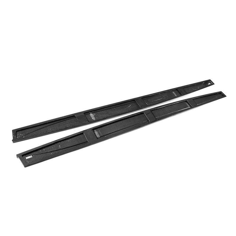 BMW M3 F80 / M4 F82 F83 Carbone Pré-imprégné M Performance Style Extensions de bas de caisse Par OPTIC (2014-2019)