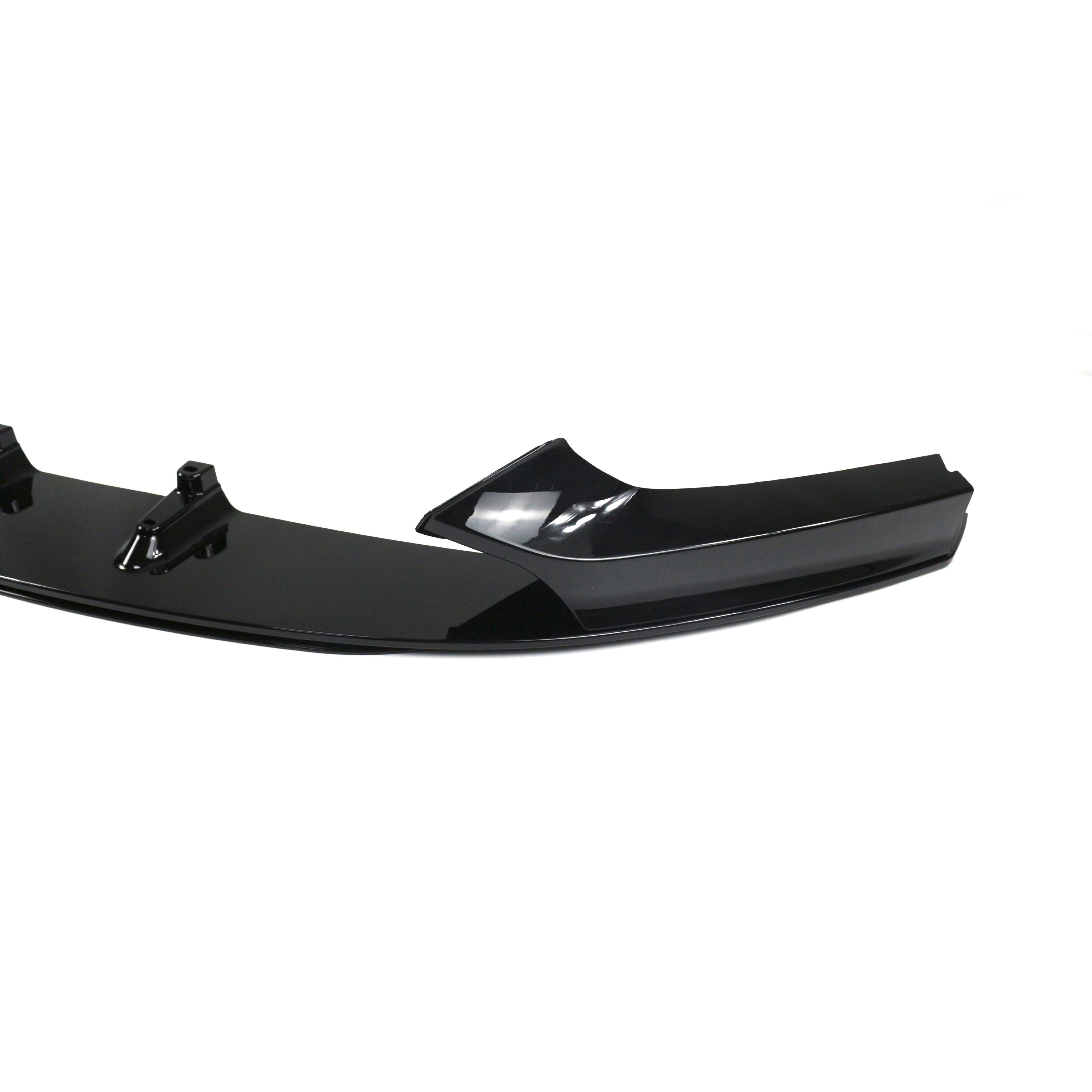 BMW 2 Reeks F22 F23 MP Stijl Hoogglans zwart Voorsplitter (2014-2020)