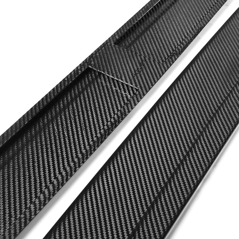 BMW M3 F80 / M4 F82 F83 Carbone Pré-imprégné M Performance Style Extensions de bas de caisse Par OPTIC (2014-2019)