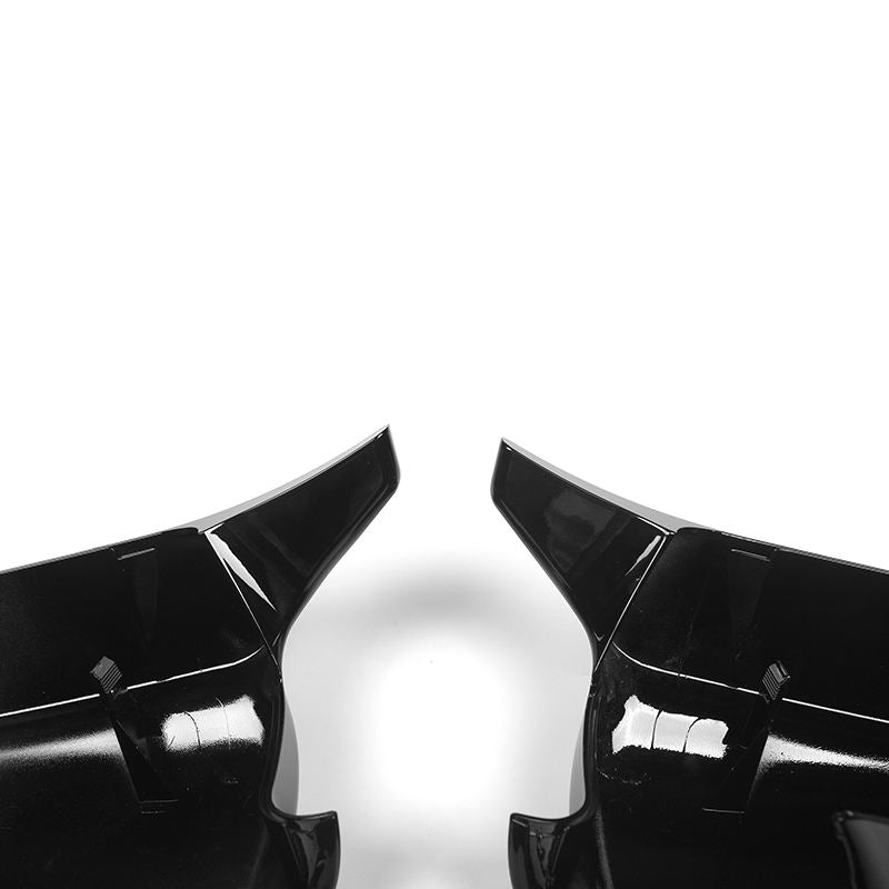 BMW 5/6/7 Serie F01/F02/F07/F06/F12/F13/F10/F11 M-Style Hoogglans Zwarte Spiegelkappen (2010-2013)