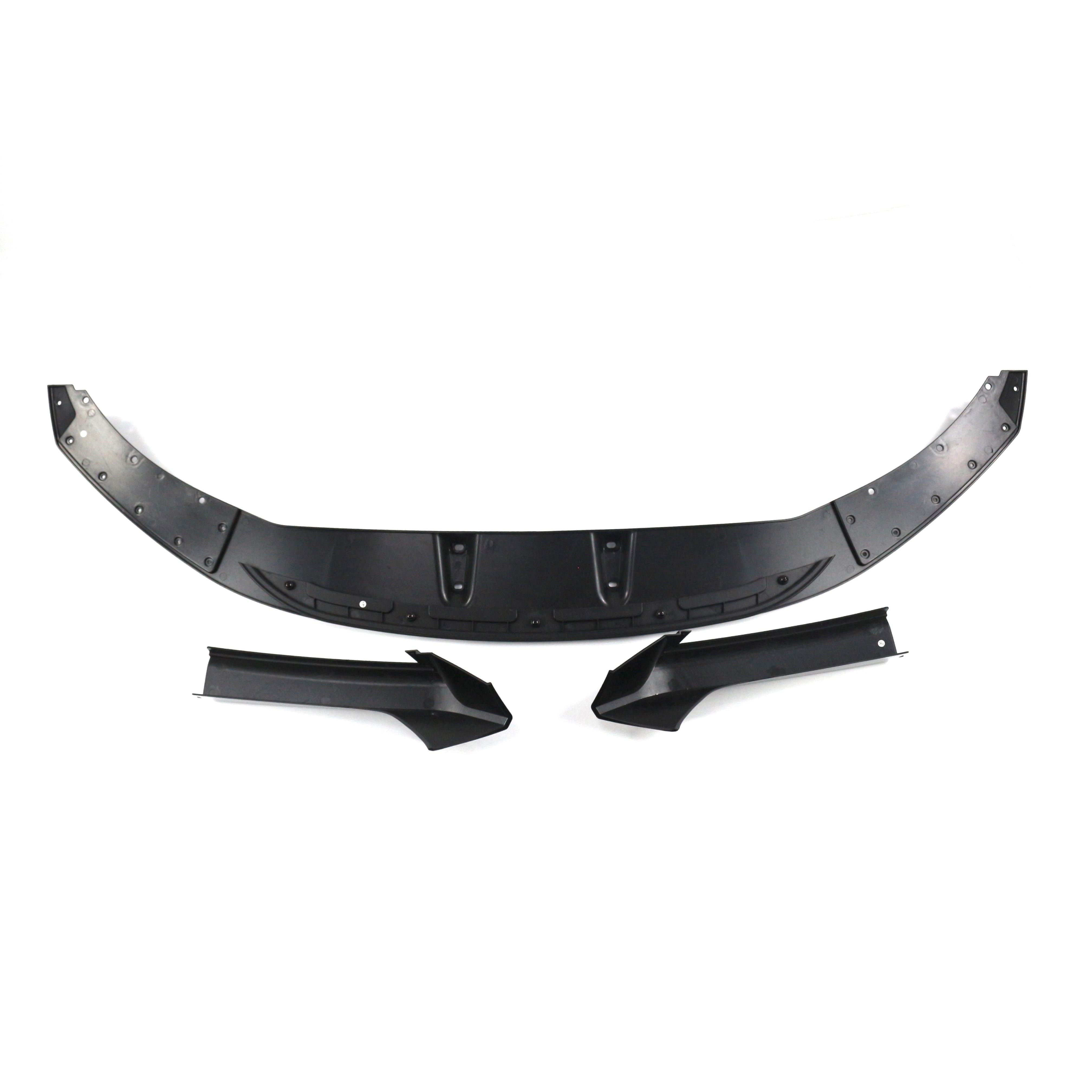 BMW 2 Reeks F22 F23 MP Stijl Hoogglans zwart Voorsplitter (2014-2020)