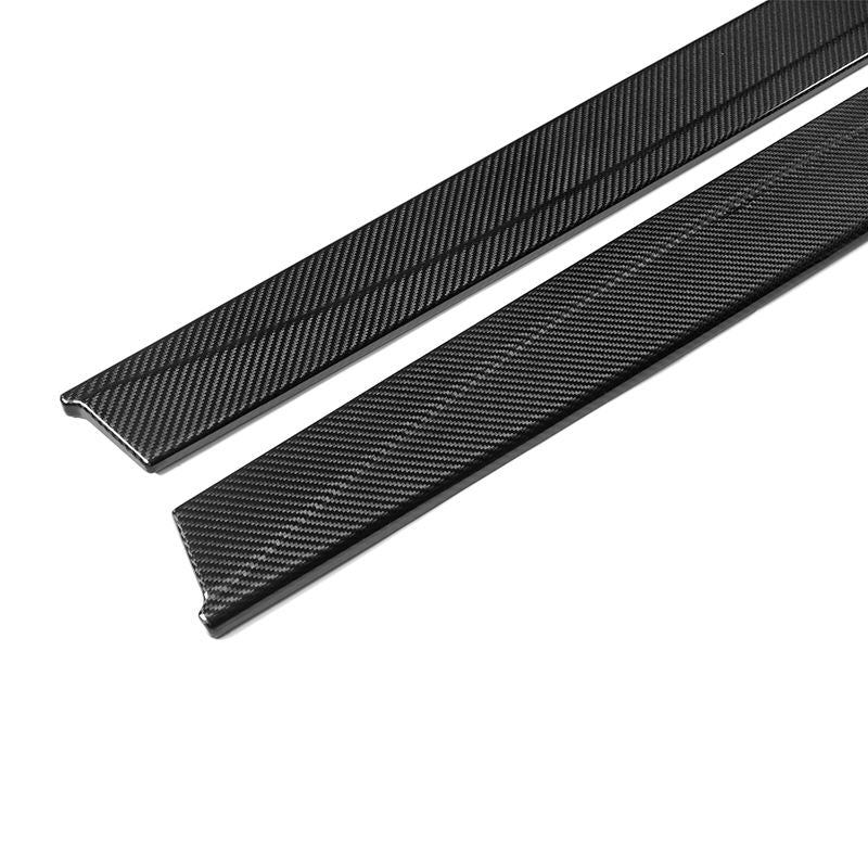 BMW M3 F80 / M4 F82 F83 Carbone Pré-imprégné M Performance Style Extensions de bas de caisse Par OPTIC (2014-2019)