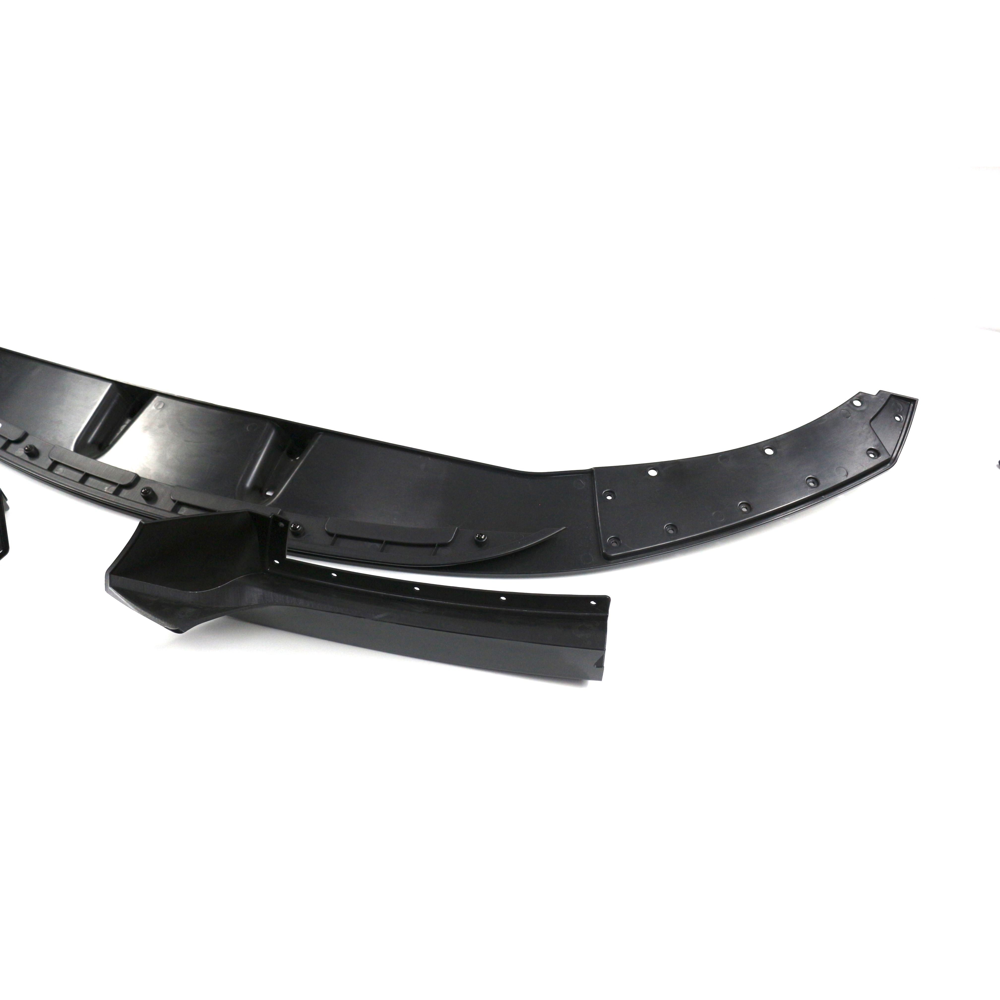 BMW 2 Reeks F22 F23 MP Stijl Hoogglans zwart Voorsplitter (2014-2020)