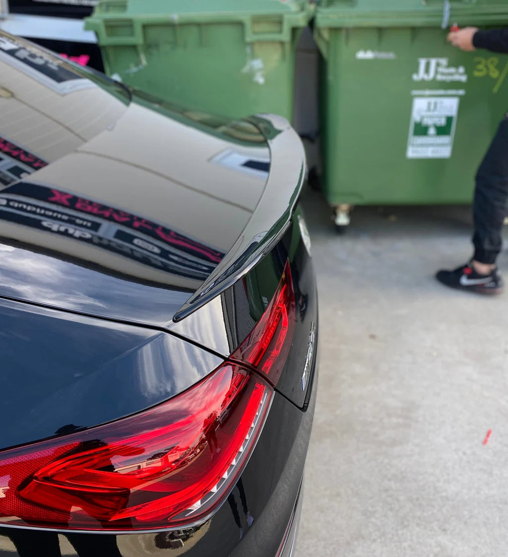 Mercedes CLA W118 Hoogglans Zwart P Style Achterspoiler (2019+)