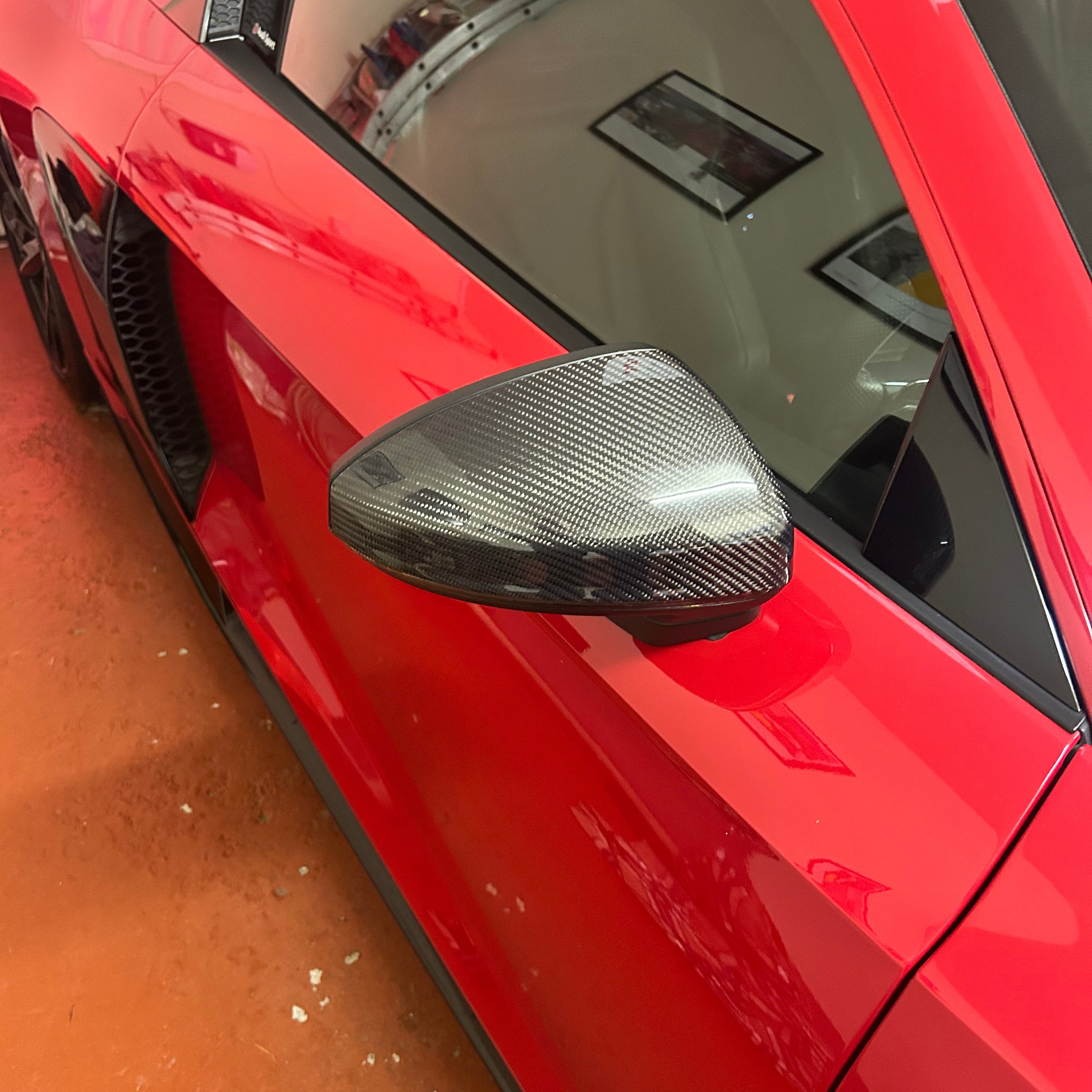 Audi TT TTS TTRS MK3 8S & R8 4S Gen 2 Pre-preg Carbon Spiegelkappen van OPTIC (2015-2024)