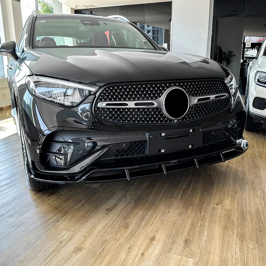 Mercedes GLC X254/C254 Hoogglans Zwart Voorlip Splitter (2023+)