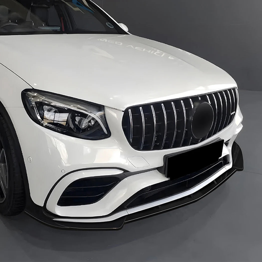 Mercedes X253 GLC63 AMG Hoogglans Zwart Voorlip Splitter (2016-2019)