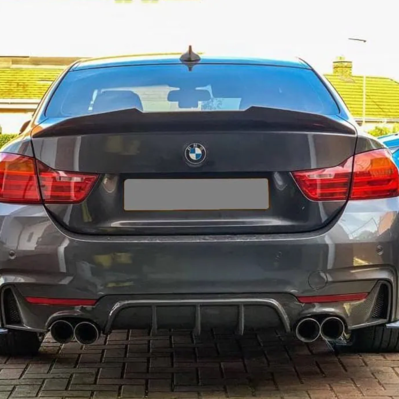 BMW Série 4 F32 Carbone Pré-imprégné Psm Style Ducktail Aileron Arrière Par OPTIC (2014-2019)