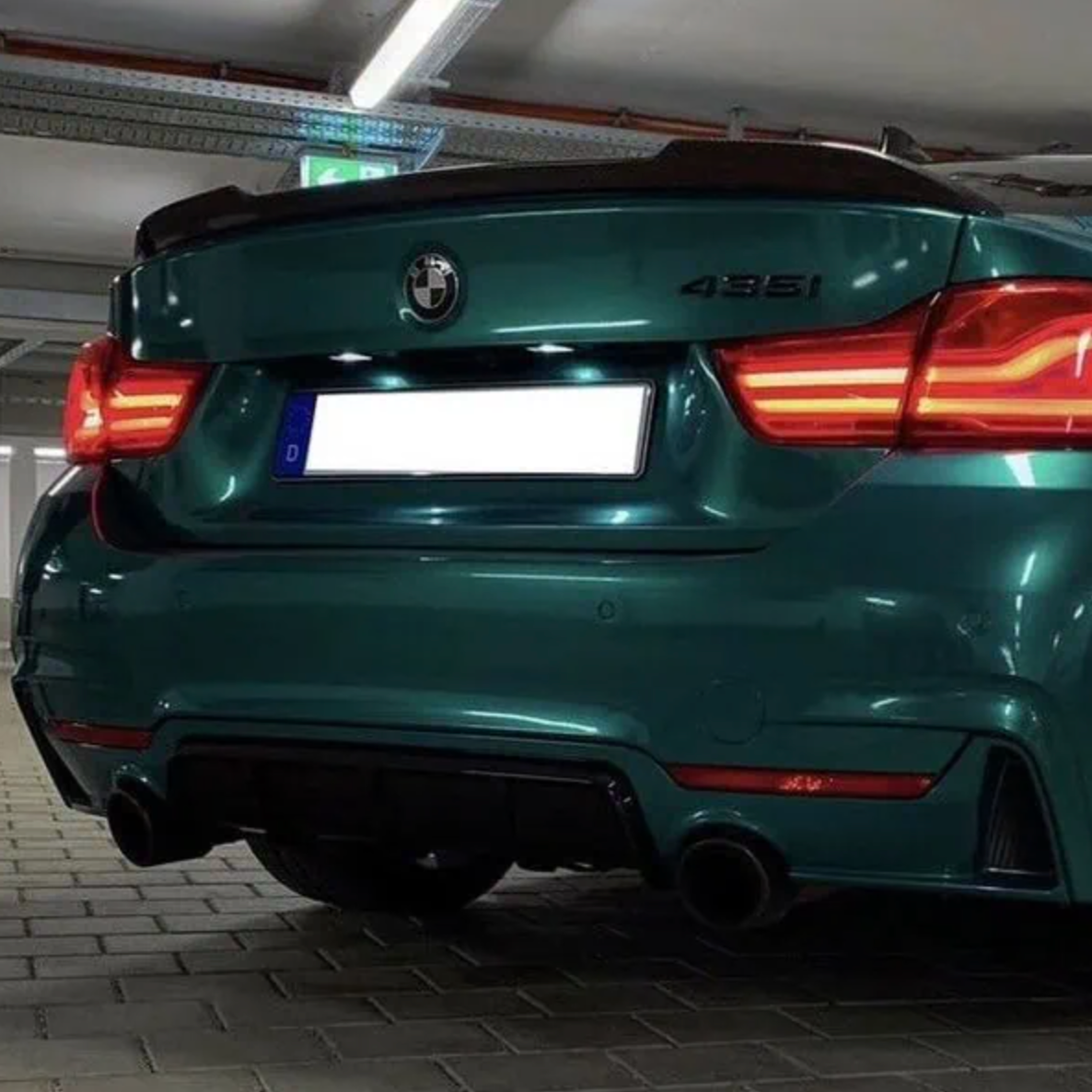 BMW 4 Reeks F33 / M4 F83 Cabrio Pre-preg carbon Cs Style Achterspoiler van OPTIC (2014-2019)