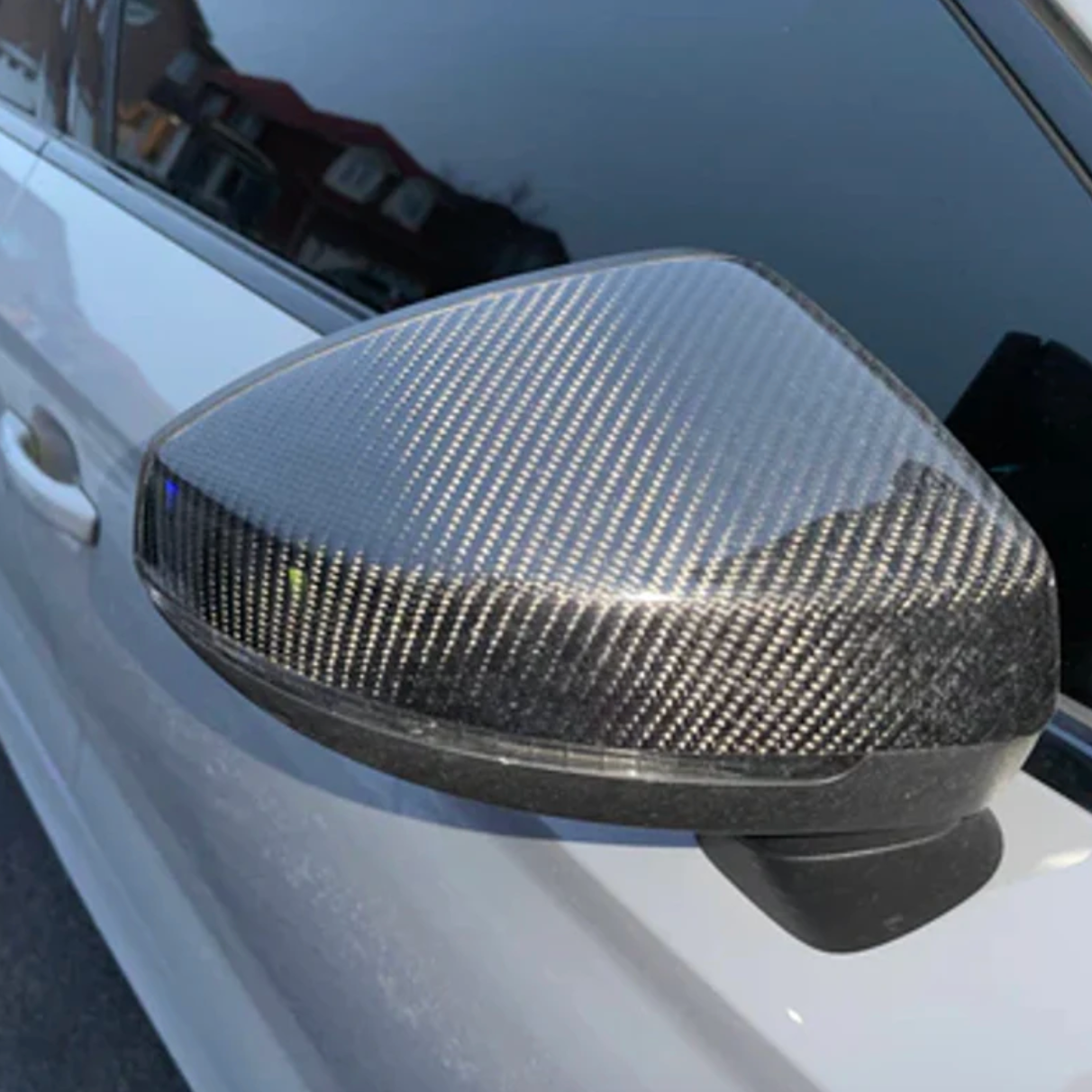 AUDI A3 8V Carbon Fibre Wing Mirror Covers (2012-2020)
