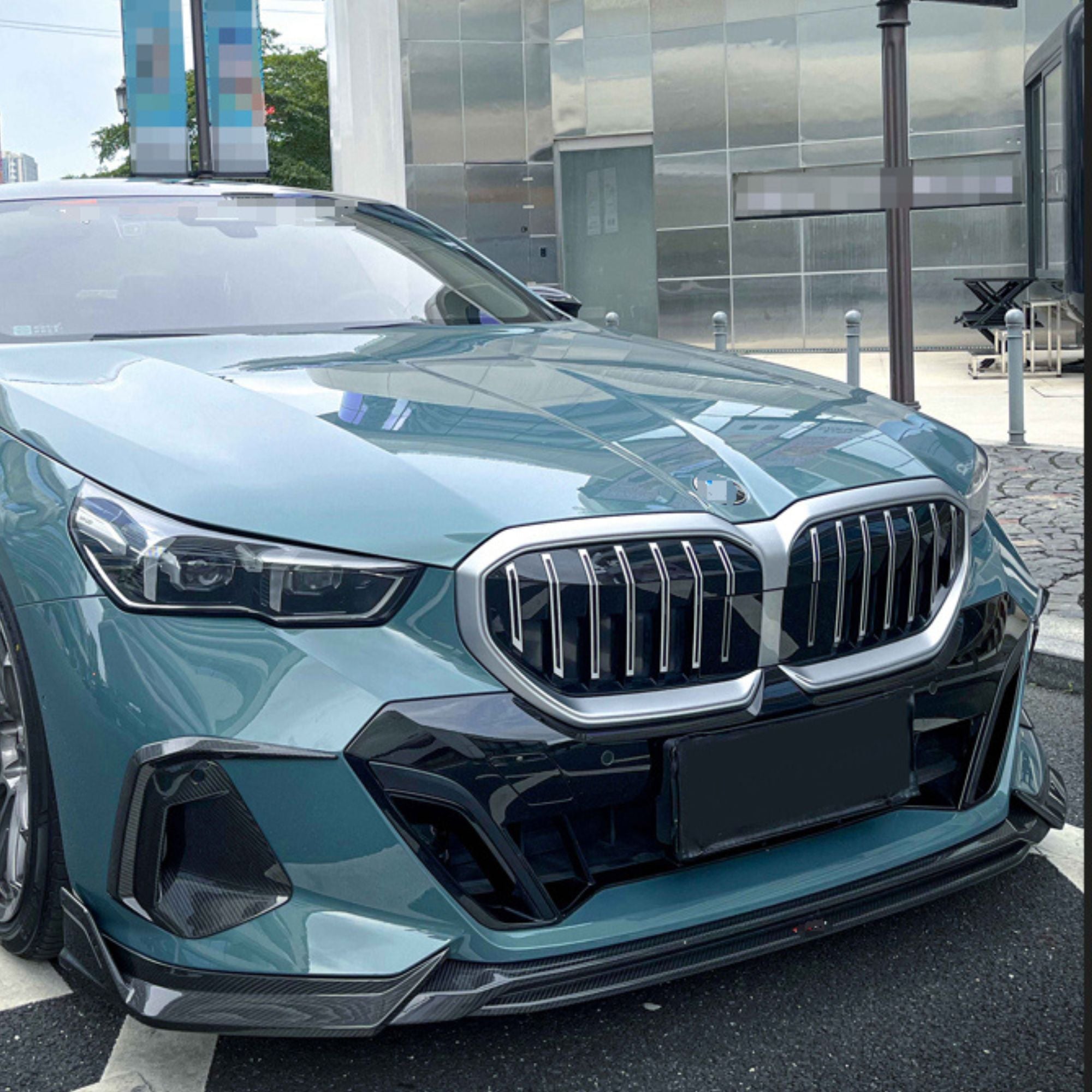 BMW Série 5 G60 G61 Carbone Pré-imprégné Tk Style Lame avant Par OPTIC (2024+)