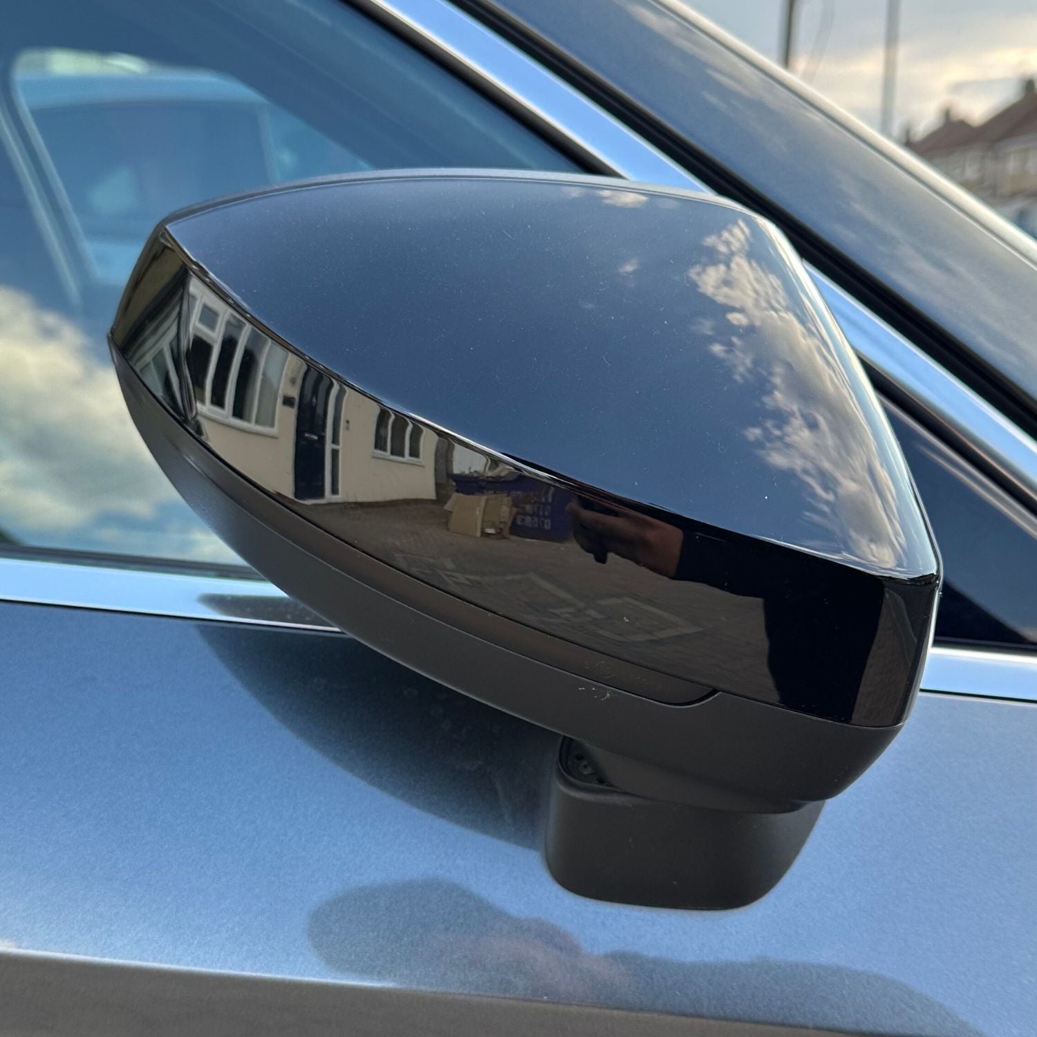 Hoogglans zwart Spiegelkappen Voor AUDI A3 S3 8V (2012-2016)
