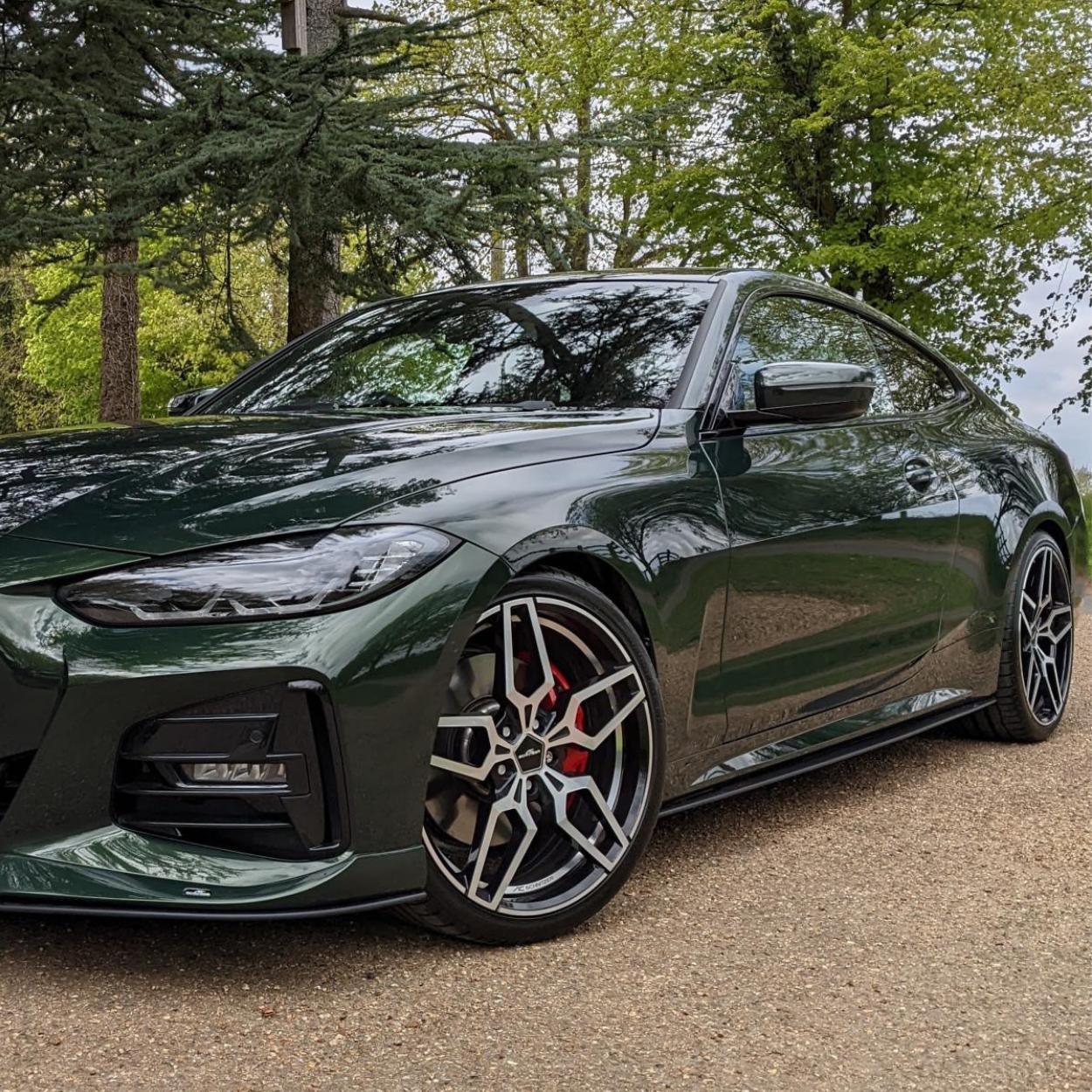 BMW 4 Reeks G22 G23 Carbon Ac Style Sideskirts (2020+)