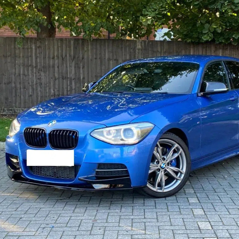 BMW 1 Reeks Pre-LCI Hoogglans zwart Enkelvoudige lamellen frontrooster F20 F21 (2011-2014)